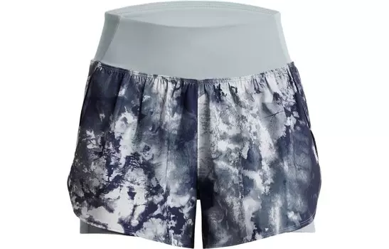 Спортивные шорты женские синие Under Armour
