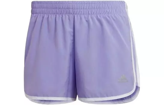 Спортивные шорты женские светло-фиолетовые Adidas