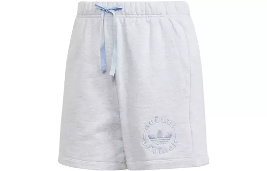 Спортивные шорты женские светло-серые Adidas Originals
