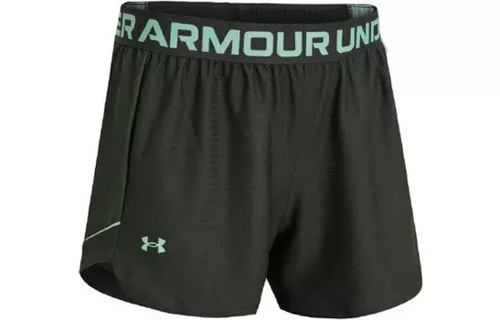 Спортивные шорты женские зеленые Under Armour