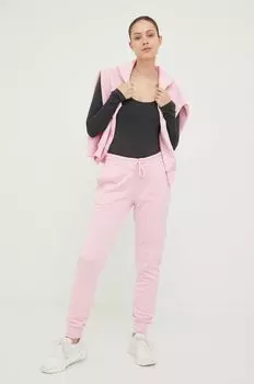 Спортивные штаны адидас adidas, розовый