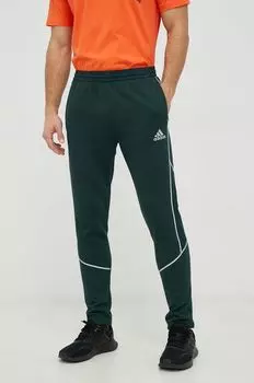 Спортивные штаны адидас adidas, зеленый