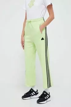 Спортивные штаны адидас adidas, зеленый