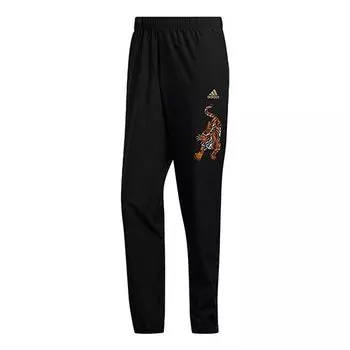 Спортивные штаны adidas Astro Cny Printed Sports Pants Men's Black, черный