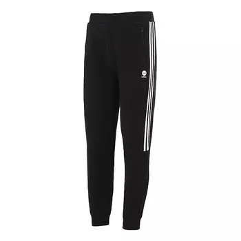 Спортивные штаны Adidas Casual Thicken Knit Sports Black, Черный
