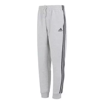 Спортивные штаны Adidas Essentials French Terry Tapered-Cuff 3-Stripes Pants, красный