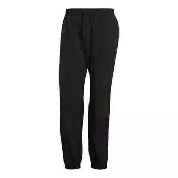 Спортивные штаны adidas logo Casual Bundle Feet Sports Long Pants Black, черный