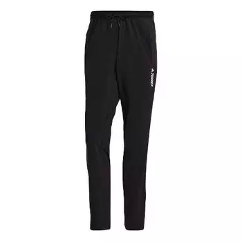 Спортивные штаны adidas Logo Loose Lacing Sports Pants Black, черный