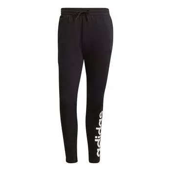 Спортивные штаны adidas M Lin Sj Te Pt Logo Printing Sports Training Cone Long Pants Black, черный
