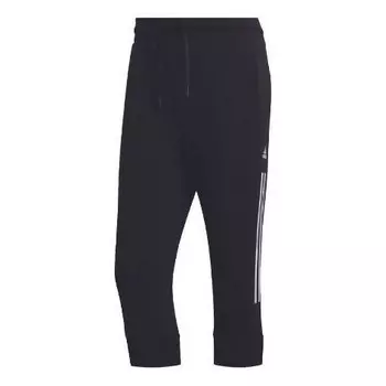 Спортивные штаны adidas M PNT 34 DK 3S Sports Cropped Pants Black, черный