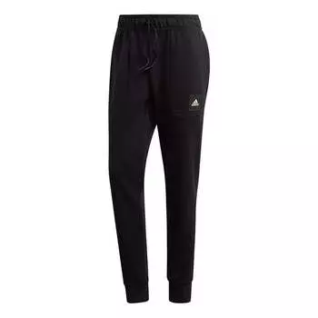 Спортивные штаны adidas MHS PANT STA Casual Sports Long Pants Black, черный
