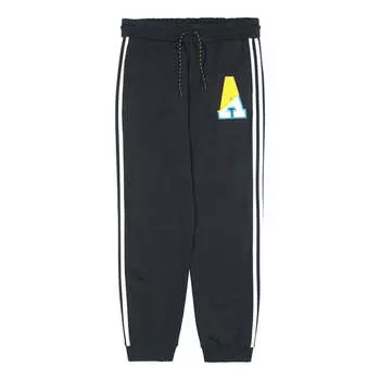 Спортивные штаны adidas neo Casual Lacing Sports Long Pants Black, черный