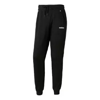 Спортивные штаны adidas neo M C TP Casual Running Sports Long Pants Black, черный