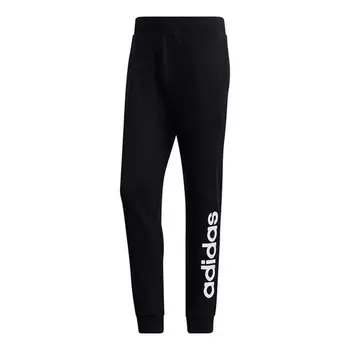 Спортивные штаны Adidas neo M Essential LOGO Pants - Black, Черный