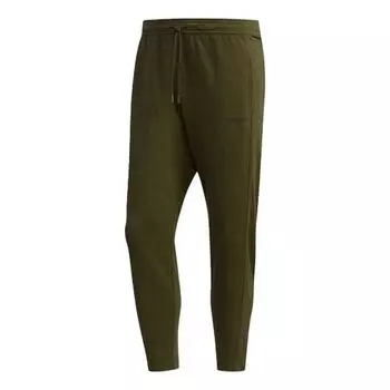 Спортивные штаны adidas neo Training Slim Fit Athleisure Casual Sports Pants Green, зеленый