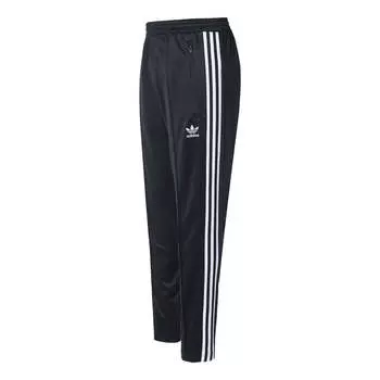 Спортивные штаны adidas originals BB Track Pants Black Stripe Sports Long Pants, черный
