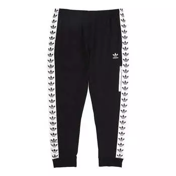 Спортивные штаны adidas originals Casual Sports ribbed Long Pants Black, черный
