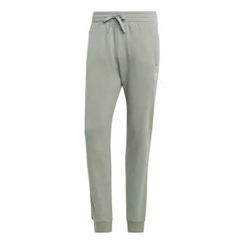Спортивные штаны Adidas Originals Essentials+ Made with Hemp Sweat Pants 'Silver Green', зеленый