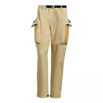 Спортивные штаны Adidas originals G Outd Cargo P Contrasting Colors Pocket Loose Cargo Sweatpants, Желтый