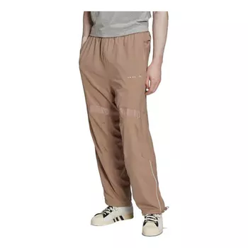 Спортивные штаны Adidas originals Printing Logo Zipper Pocket Straight Sports Brown, Коричневый