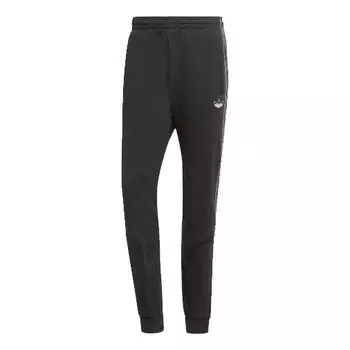 Спортивные штаны Adidas originals Sprt Sweatpants Casual Sports Knit Bundle Feet Long Pants Black, Черный