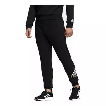 Спортивные штаны adidas outlets Casual Sports Gym Bundle Feet Pants Black, черный