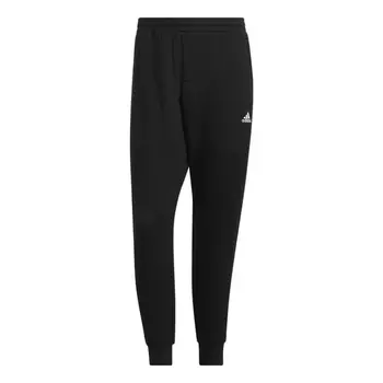 Спортивные штаны Adidas Solid Color Knit Bundle Feet Sports Black, Черный