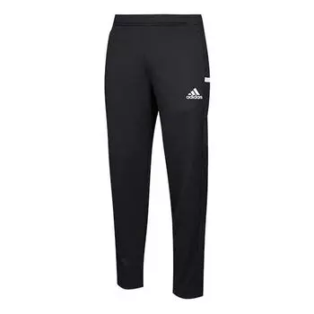 Спортивные штаны adidas T19 Outdoor Running Casual Sports Knit Long Pants Black, черный