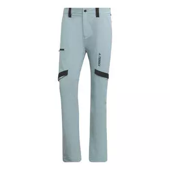 Спортивные штаны adidas Terrex Zupahike Pts Colorblock Elastic high waist Big Pocket Sports Pants Gray, мультиколор