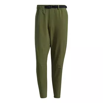 Спортивные штаны Adidas Th Pnt Wv Funct Running Sports Woven Long Pants Green, Зеленый