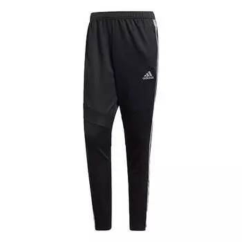 Спортивные штаны adidas Tiro19 Pnt Stripe Printing Sports Long Pants Black Gray, серый