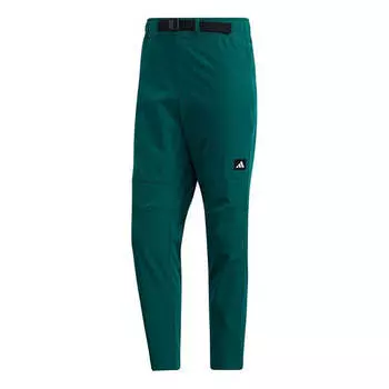Спортивные штаны adidas Ub Pnt Twill Leisure Sports Track And Field Running Trousers Men Forest Green, зеленый