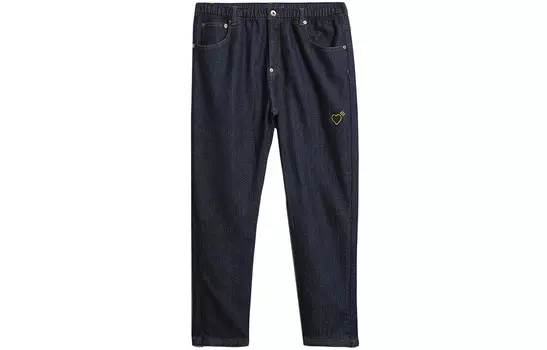 Спортивные штаны Adidas X Human Made Denim «Collegiate Navy» Adidas Originals, темно-синий