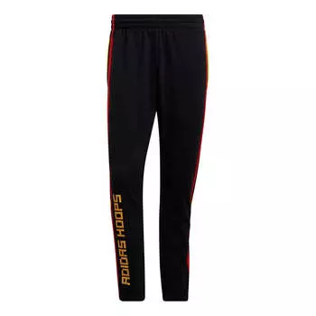Спортивные штаны Adidas x LEGO Basketball Pants 'Black Multi', мультиколор