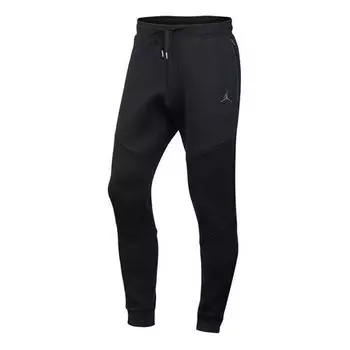 Спортивные штаны Air Jordan 23Engineered Casual Sports Bundle Feet Training Long Pants Black, черный