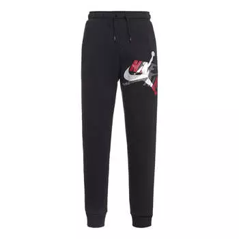 Спортивные штаны Air Jordan AIR Jumpman logo Pants For Men Black, черный