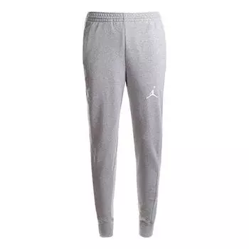 Спортивные штаны Air Jordan Flight Lite Cuffed Casual Sports Bundle Feet Long Pants Gray, серый