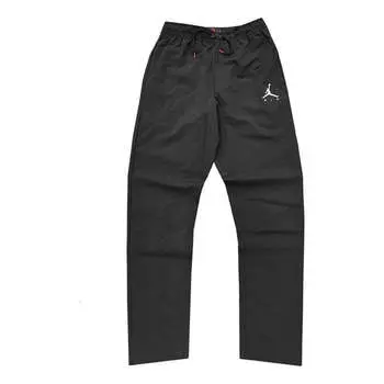Спортивные штаны Air Jordan Straight Casual Sports Long Pants Black, черный