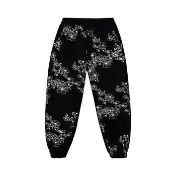 Спортивные штаны Anti Social Social Club Черные