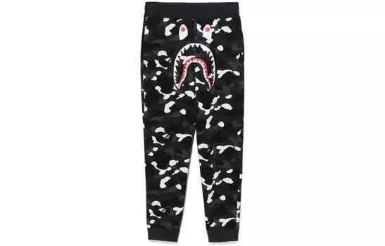 Спортивные штаны BAPE City Camo Shark A Bathing Ape, черный