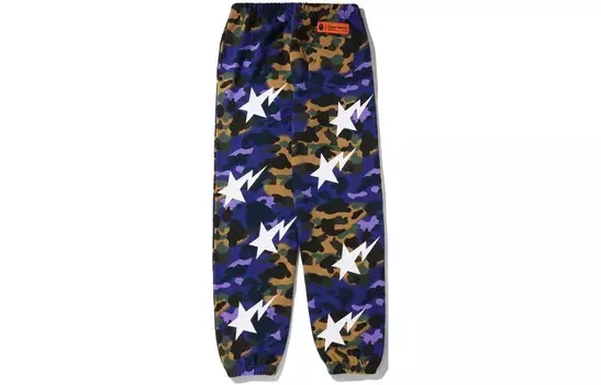 Спортивные штаны BAPE X Heron Preston Mix 1st Camo A Bathing Ape, цвет Multicolor