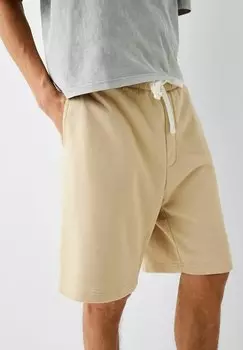 Спортивные штаны Basic Bermuda Bershka, светло-коричневый