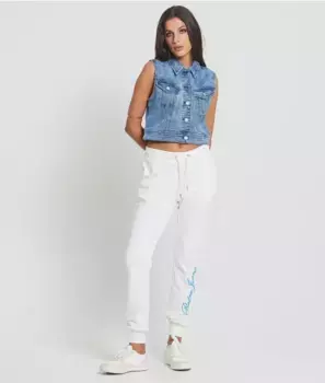 Спортивные штаны Bellarose Retro Jeans, белый