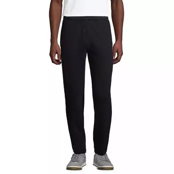 Спортивные штаны Big & Tall Serious Sweats Lands' End, черный