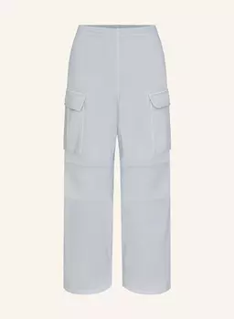 Спортивные штаны бойфренд флис Skims, синий