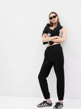 Спортивные штаны-бойфренды Gap, черный