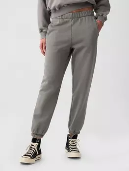 Спортивные штаны-бойфренды Gap, серый