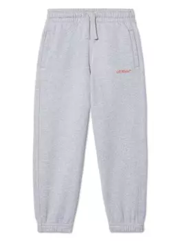 Спортивные штаны Bookish Off-White Kids, серый