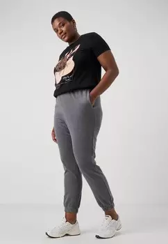 Спортивные штаны CARLEONI LIFE ONLY Carmakoma, серый
