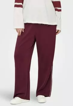 Спортивные штаны CARLETT GESCHNITTEN MIT WEITEM BEINSCHNITT ONLY Carmakoma, красный